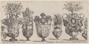Fantastické vázy, pravděpodobně 1646. od Stefano della Bella