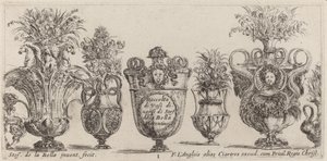 Fantastické vázy, pravděpodobně 1646. od Stefano della Bella