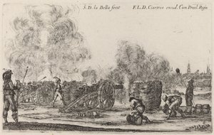 Střelba z děl, c. 1641. od Stefano della Bella