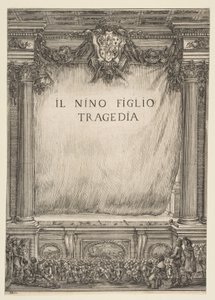 Frontispis pro Il Nino Son, 1655. od Stefano della Bella