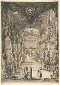 Pohřeb Francesca de Medici, 1634. od Stefano della Bella