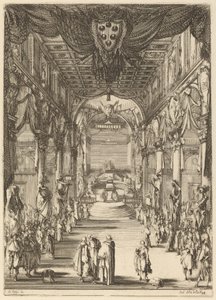 Pohřeb prince Francesca de Medici od Stefano della Bella