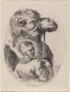 Ženich s velbloudem, 1649. od Stefano della Bella