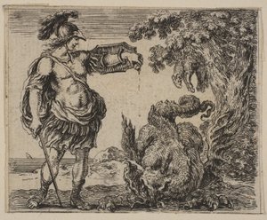 Jason, z Game of Mythology Game of Mythology, 1644. od Stefano della Bella