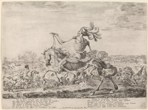 Smrt na bitevním poli, 1648. od Stefano della Bella
