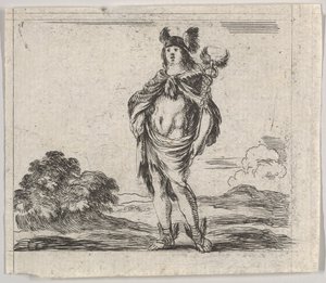Merkur, z Game of Mythology Game of Mythology, 1644. od Stefano della Bella