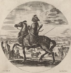 Maurský kavalír. od Stefano della Bella