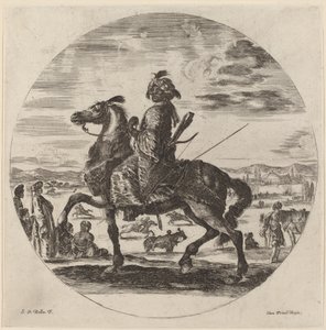 Maurský kavalír od Stefano della Bella