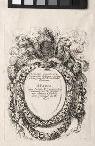 Nový model pro kartuši, 1647. od Stefano della Bella