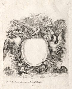 Nový model pro kartuši, 1647. od Stefano della Bella