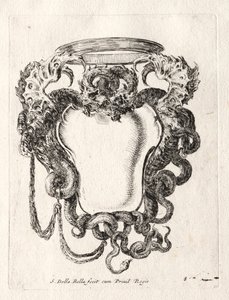 Nový model pro kartuši, 1647. od Stefano della Bella