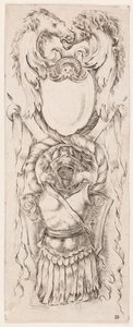 Ornamenty nebo grotesky (Grotesque Ornament) od Stefano della Bella