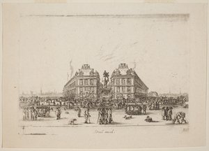 Place Dauphine od Stefano della Bella