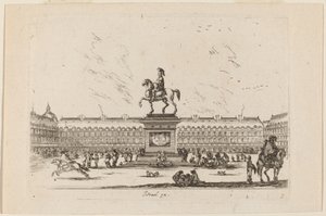 Place Royale, 1642. od Stefano della Bella