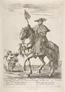 Portrét Bernardina Ricciho, 1637. od Stefano della Bella
