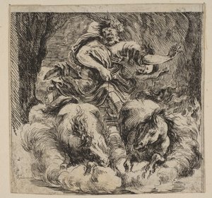 Proserpina, z Game of Mythology Game of Mythology, 1644. od Stefano della Bella
