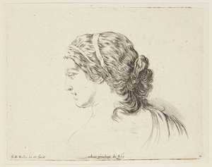 Studie (I principii del disegno, 11) od Stefano della Bella