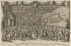 Banket Piacevoli, 1627. od Stefano della Bella
