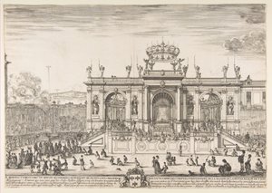 Procesí Nejsvětější svátosti, ca. 1648. od Stefano della Bella