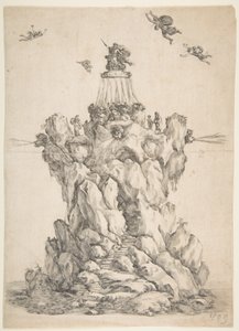 The Rock of Aeolus, 1652. od Stefano della Bella