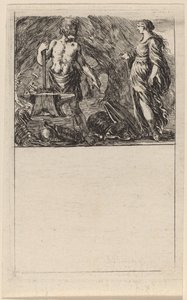 Vulcan a Thetis od Stefano della Bella