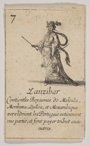 Zanzibar, 1644. od Stefano della Bella