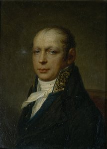 Portrét architekta Andreyana Adriana D. Zakharova 1761-1811, cca 1804