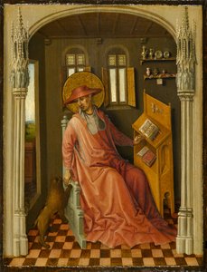 Sv. Jeroným ve své pracovně, kolem roku 1440