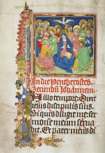 Seslání Ducha svatého, 1450-1500