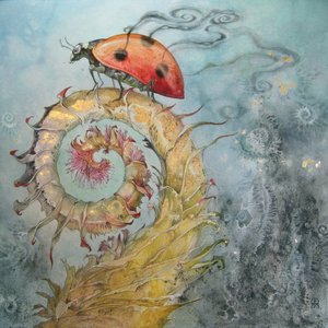 Zlatá spirála berušky od Stephanie Law