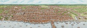 Jakobínský Londýn (dospělý), asi 1603-1625 (tuš a akvarel) od Stephen Conlin