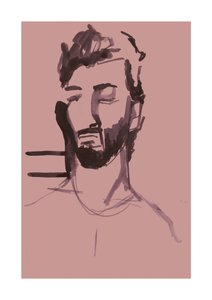 Ahmad (růže), 2023 (digitální) od Stephen Dow