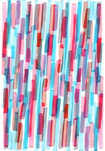 Brush Stripe, 2017 od Stephen Dow
