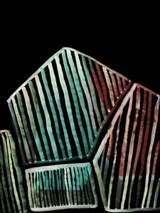 Monokoloáž 80, 2019 (digitální) od Stephen Dow