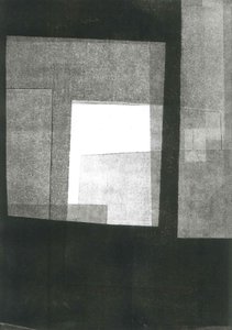 Nocturnus III, 2015 (monotisk na papíře) od Stephen Dow