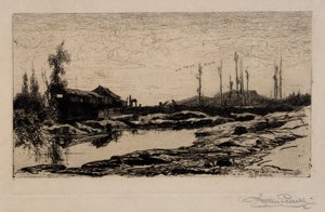 Na řece Schroon - sucho od Stephen Parrish