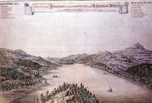 Severovýchodní prospekt země proti Thurston Water od Peelnears od Stephen Penn