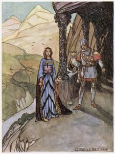 Ilustrace k Siegfriedovi drakobijci (barva lito)