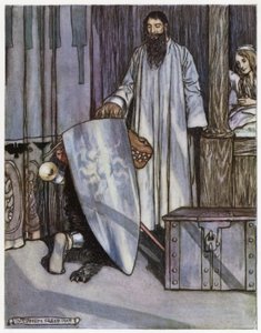 Ilustrace k Siegfriedovi drakobijci (barva lito) od Stephen Reid