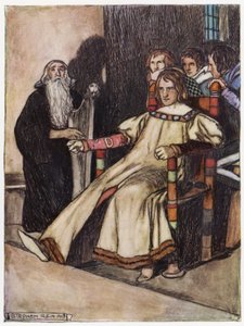 Ilustrace k Siegfriedovi drakobijci (barva lito) od Stephen Reid