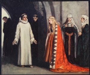 Svatý Bernard a jeho sestra Hombeline, ilustrace z 