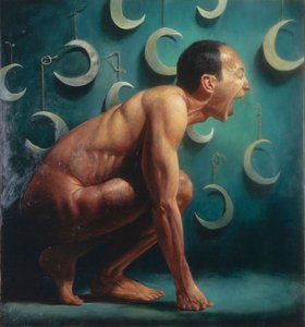Howl, 2002 (olej na plátně)