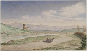Odjezd v Ponte Molle i Roms Campagne od Stilling, H.C.