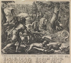 Alegorický hon, 1578