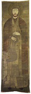 Shroud of Alexander Nevsky Církevní výšivka, 70. léta 17. století od Stroganov workshop