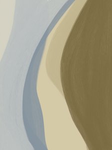 Zemité abstraktní křivky od Studio Palette