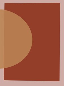 Teplá geometrická abstrakce od Studio Palette