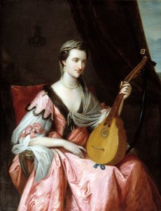 Mary Hopkinson, ca. 1764. od Studio of Benjamin West