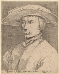 Autoportrét od Style of Lucas van Leyden after Albrecht Dürer