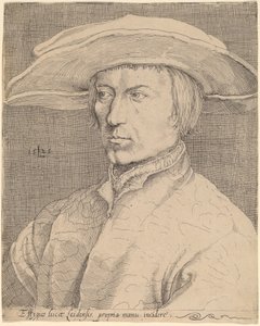 Autoportrét od Style of Lucas van Leyden after Albrecht Dürer